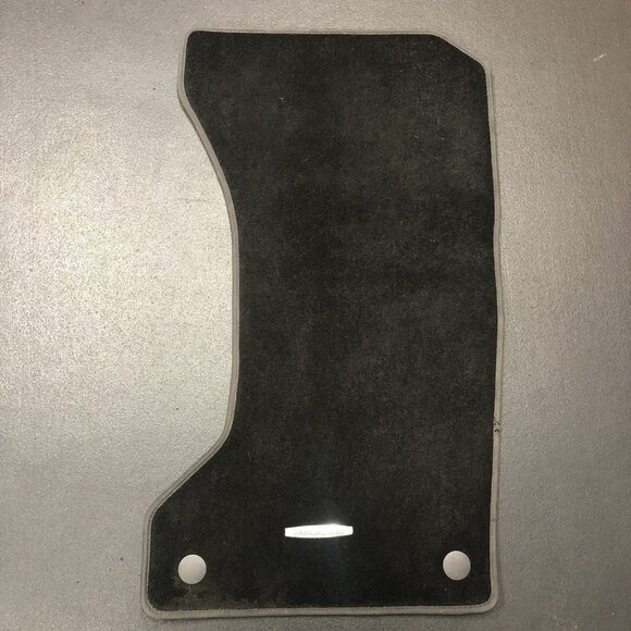 Mercedes Benz Floor Mats Set Driver/Passenger 2001-2008 Interior Rugs Black - Picture 2 of 11